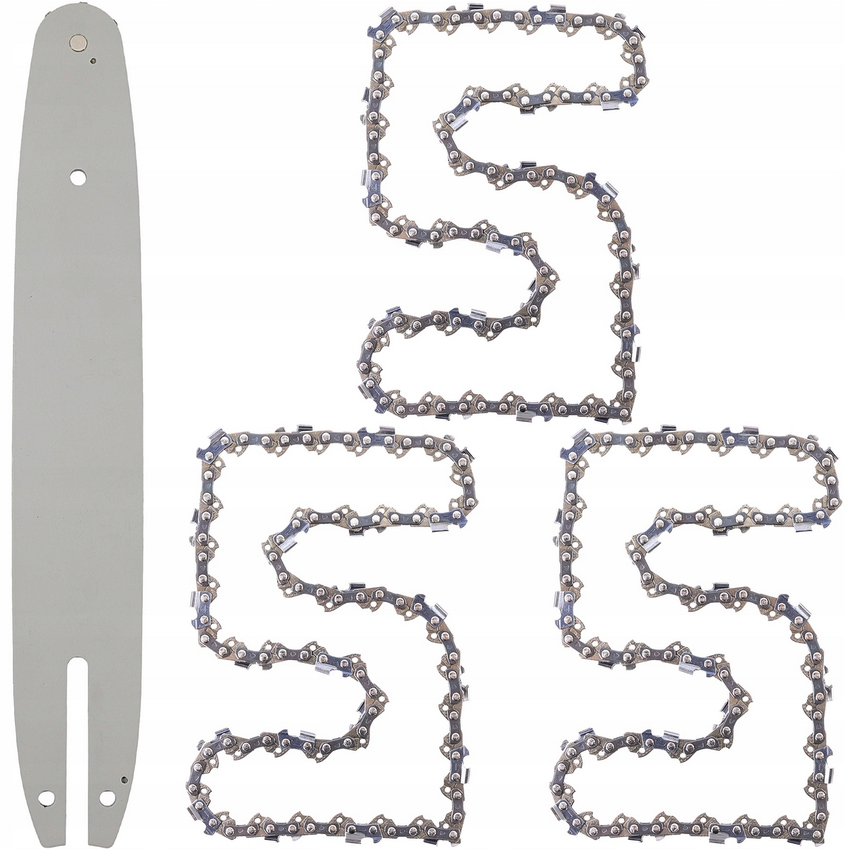 Vodiaca lišta píly Stihl + 3x reťaz 30 cm 12" 3/8LP 1,1 mm 44TG A074 7T